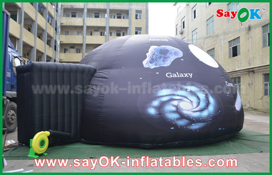 Giant Oxford Cloth Inflatable Planetarium Dome Projection Tent ROHS Approval