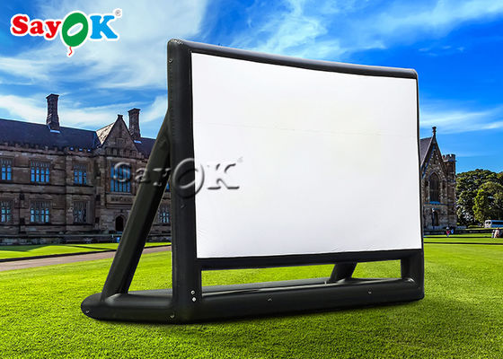 Inflatable Backyard Movie Screen Outdoor Portable Projection Cloth Inflatable Movie Screen