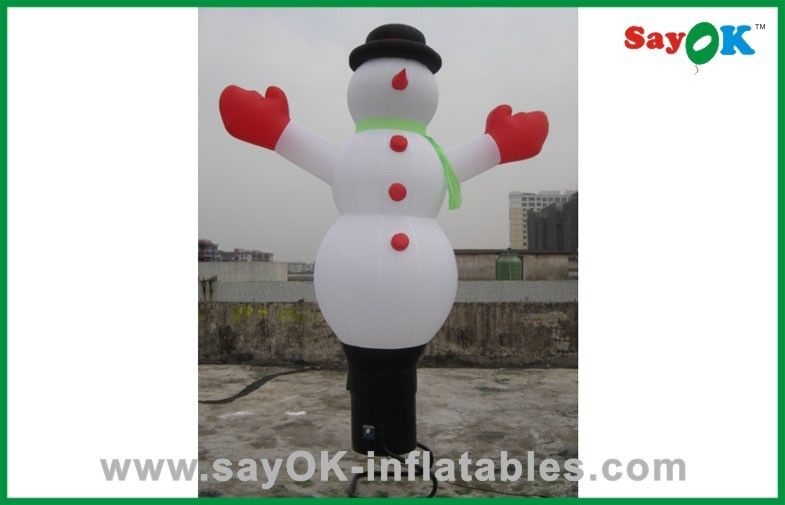 Custom Inflatable Holiday Decorations Inflatable Snowman With CE RoHS