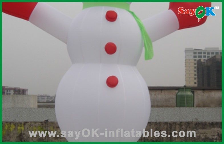 Custom Inflatable Holiday Decorations Inflatable Snowman With CE RoHS