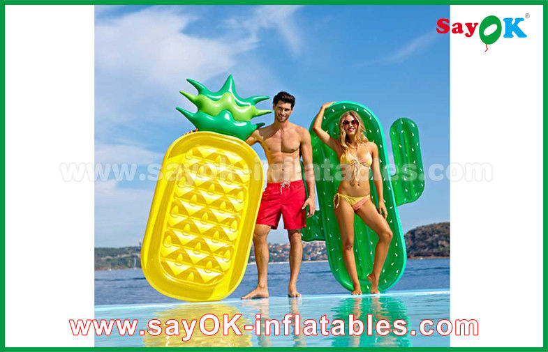 Various Shapes Fruit Slice Pool Float Raw Inflatable Outdoor Toys For Swimming