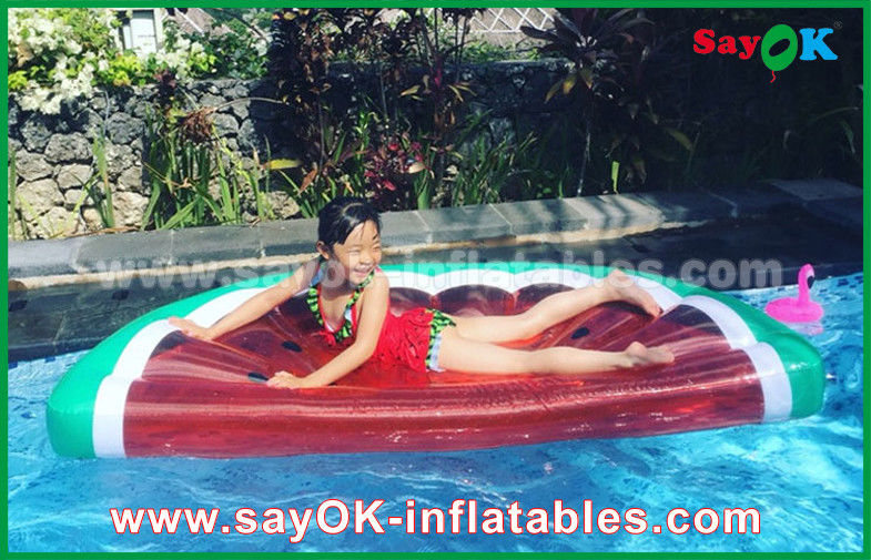 Various Shapes Fruit Slice Pool Float Raw Inflatable Outdoor Toys For Swimming