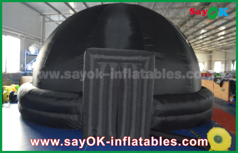 Mobile Projection Inflatable Planetarium Dome for School / Public show