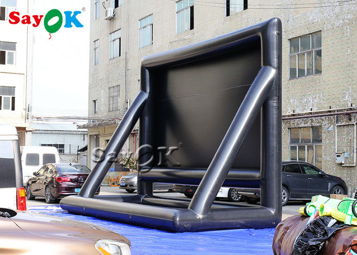 Inflatable Backyard Movie Screen Outdoor Portable Projection Cloth Inflatable Movie Screen
