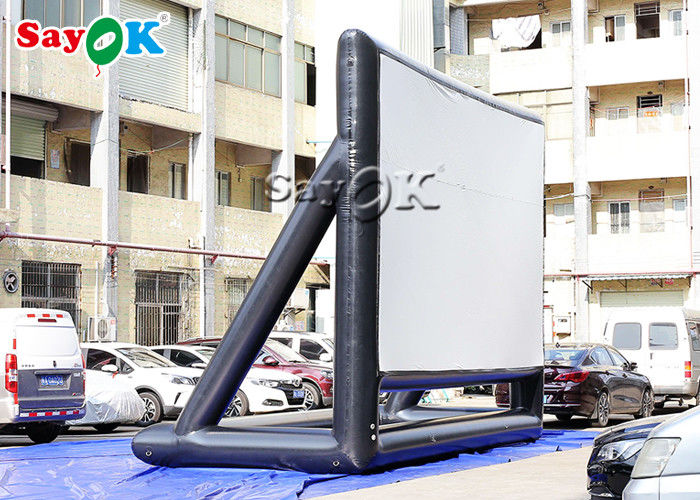 Inflatable Backyard Movie Screen Outdoor Portable Projection Cloth Inflatable Movie Screen