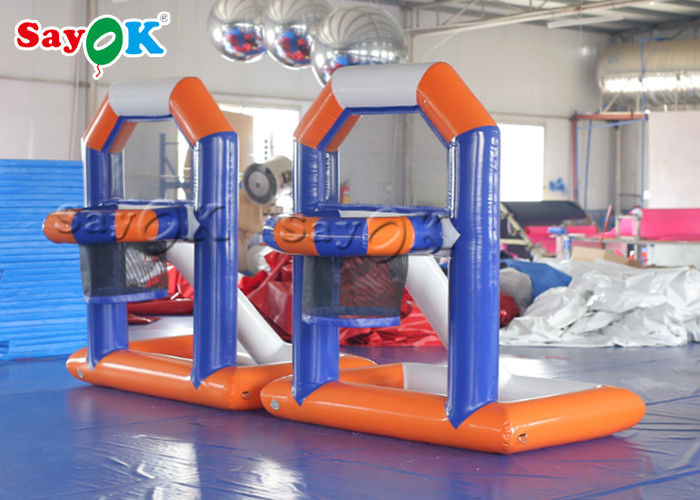Inflatable Football Game Fire - Proof Inflatable Sports Games / Creative Kids Inflatable Basketball Water Shooting Game