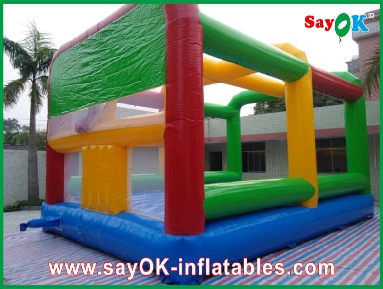Multi-Colour Inflatable Bounce Castle House Large Jumper Bounce House For Playground