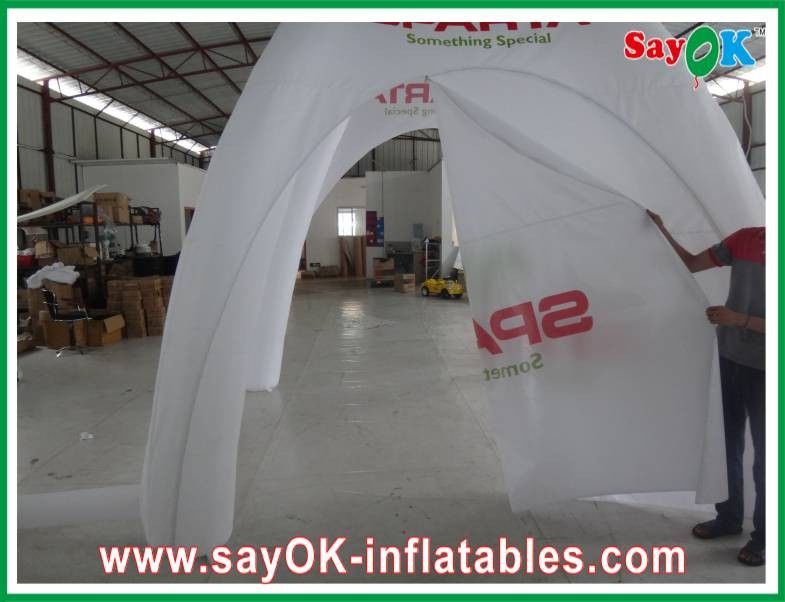 Go Outdoors Inflatable Tent Damp Proof With Logo Printing Inflatable Tent Dome