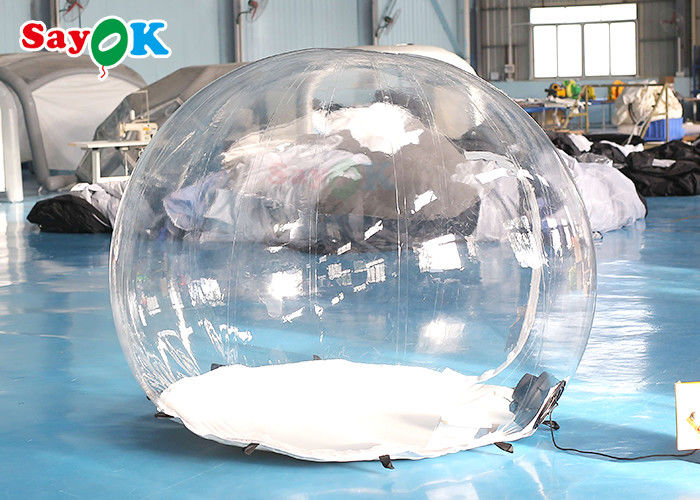 Inflatable Bubble Camping Tent Transparent Inflatable Bubble Tent Family Camping Backyard Party Festivals Stargazing