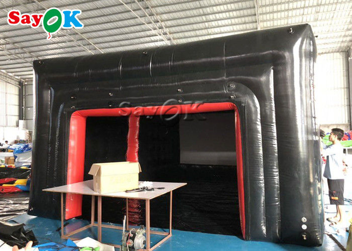 Inflatable Cube Tent Custom Tarpaulin Theater Inflatable Air Tent Private Cube For Activity