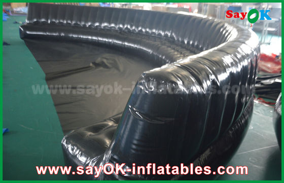 Ekologiczne Produkty Dmuchawicze 6 - 10m Czarne Hermetycznie Zamknięte 0,6mm PVC Dmuchawa Sofa