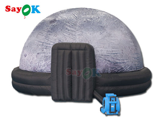 Rzemiosło 5m średnicy kopuły naladnialny namiot planetarium Custom Logo wzór