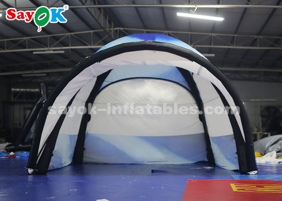 Nadmuchiwany namiot na zewnątrz Outdoor Camping Cztery nogi Nadmuchiwany namiot powietrzny Odporny na promieniowanie UV Odporny na wilgoć