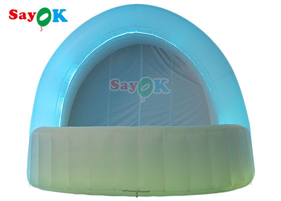 Nadmuchiwany namiot barowy z tkaniny Oxford 3,5 x 3,5 x 3 m Dostosowane logo
