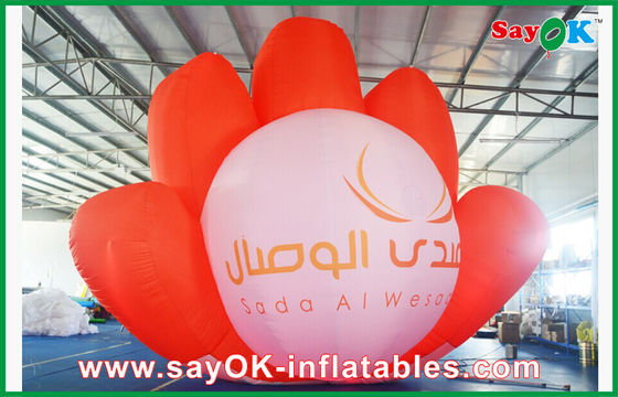 DIA 5 Metery Wydmuchiwane Palm Led Lights Do Reklamy Promocji