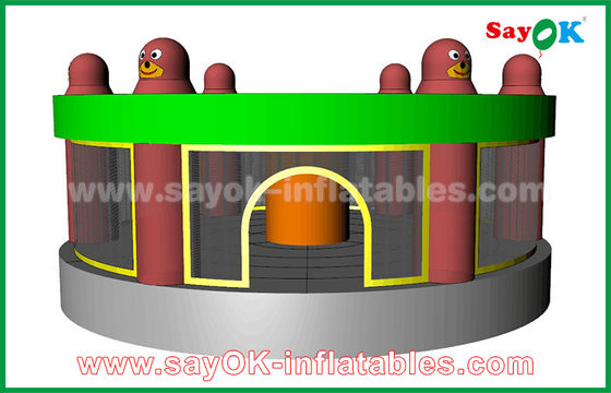 Gigantyczne dmuchane gry Śmieszne dmuchane gry sportowe Human Whack A Mole Gra z dmuchawą powietrza