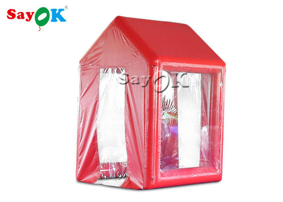2x2x3M Szybko ustawiony kanał dezynfekcji atomizacji mobilnej PVC