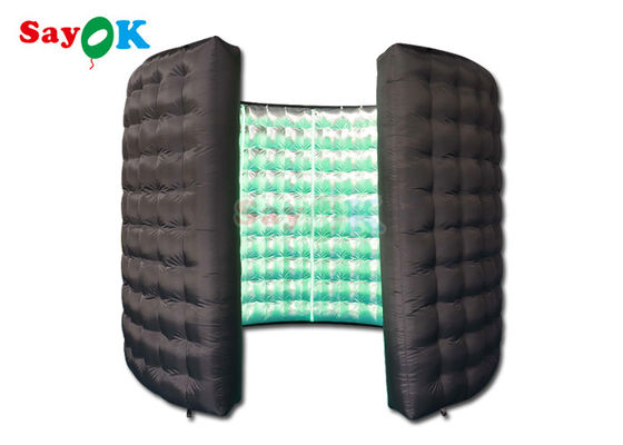 Wzmocniony stołek fotograficzny o 360 stopni z LED Fill Light 360 Photo Booth Enclosure Background