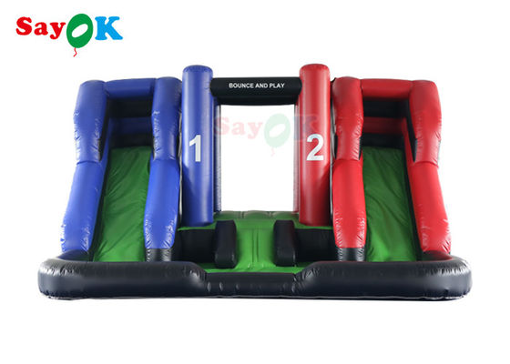 Dry Slide Inflatable Commercial Rental Inflatable Bouncer Slide Duża dwuoskowa zjeżdżalnia dla dzieci