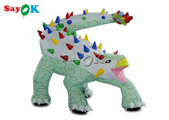 Nadmuchany dinozaur świąteczny 1.8x1.2mH Nadmuchany Ankylosaurus