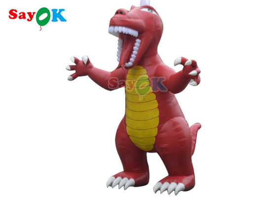 Nadmuchany dinozaur świąteczny PVC Tarpaulin Gigant Nadmuchany Raptor Dinosaur Balon powietrzny Dinosaur