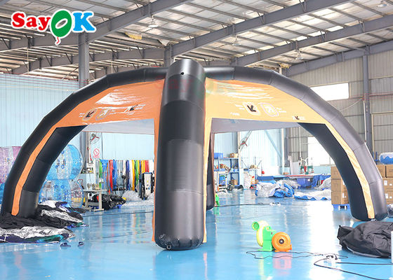 Rodzinny namiot powietrzny Custom PVC 7x4m Płynny namiot powietrzny