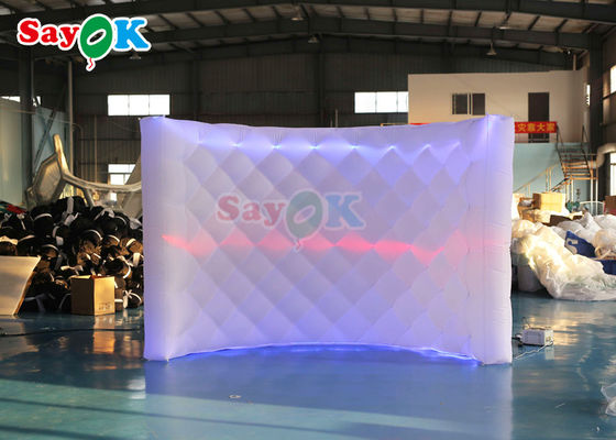 Nowy atrakcyjny Led Wynurzalna ściana Wynurzalna LED Biały Photo Booth Wall For Event
