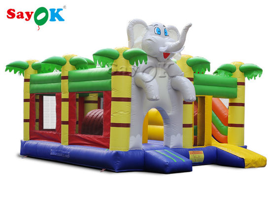 Home Mini Elephant Karykatury Puchniacz Zamek dla Dzieci impreza